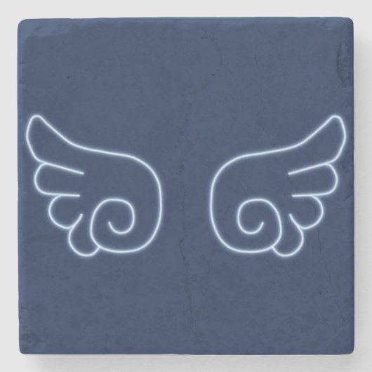 Dessous-de-verre En Pierre Falln Chibi Angel Wings (Devant)