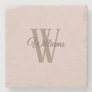 Dessous-de-verre En Pierre Famille personnalisée