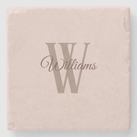 Dessous-de-verre En Pierre Famille personnalisée (Devant)