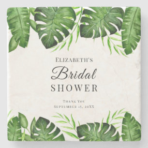 Dessous-de-verre En Pierre Faveur Personnalisée de Verdure pour Baby Shower T