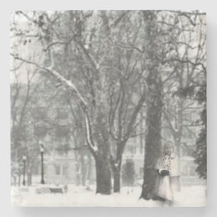 Dessous-de-verre En Pierre Fête des Mères Dessous de verre en pierre marbre V