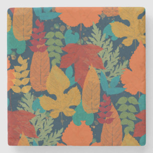 Dessous-de-verre En Pierre Feuilles d'automne