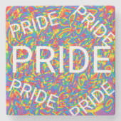 Dessous-de-verre En Pierre Fierté (Devant)