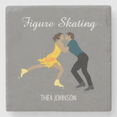 Dessous-de-verre En Pierre Figure (Devant)