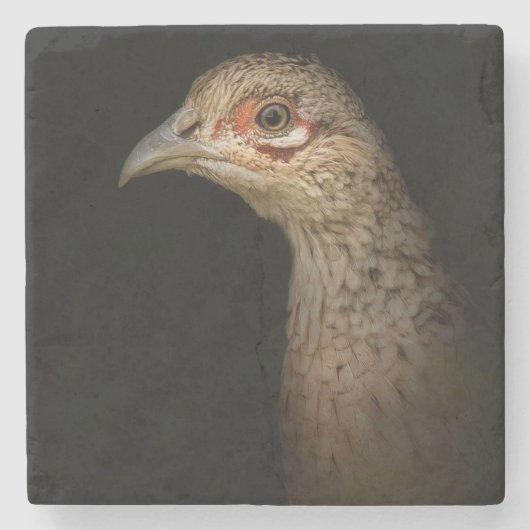 Dessous-de-verre En Pierre Fille de jeu (Devant)