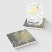 Dessous-de-verre En Pierre Fin d'Edgar Degas | d'un arabesque, 1877 (Côté)