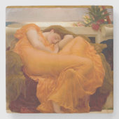 Dessous-de-verre En Pierre Flaming June (par Frederic Leighton) (Devant)