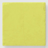 Dessous-de-verre En Pierre Flat Yellow Background – Back-to-School Texture (Devant)