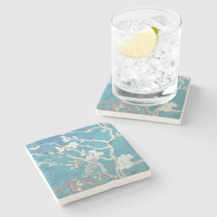 Dessous-de-verre En Pierre Fleur d'amandier Van Gogh Art