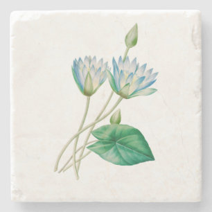 Dessous-de-verre En Pierre Fleur de lotus égyptienne vintage