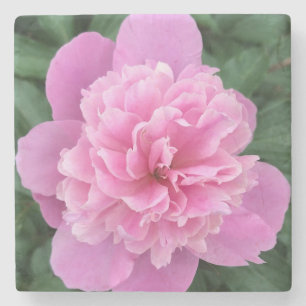 Dessous-de-verre En Pierre Fleur rose