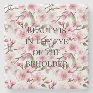 Dessous-de-verre En Pierre Fleurs de cerisier roses jolies