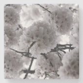 Dessous-de-verre En Pierre Fleurs de cerisiers (Devant)