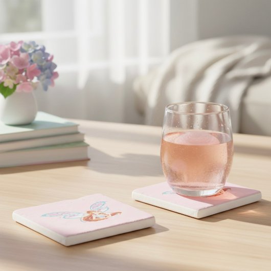 Dessous-de-verre En Pierre Floraison