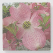 Dessous-de-verre En Pierre Flore rose Dogwood (Devant)