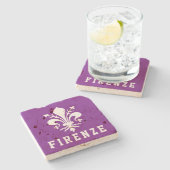 Dessous-de-verre En Pierre Florence (Côté)