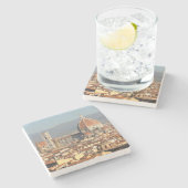 Dessous-de-verre En Pierre Florence, Italie (Côté)