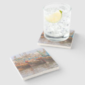 Dessous-de-verre En Pierre Flotte de pêche (Côté)