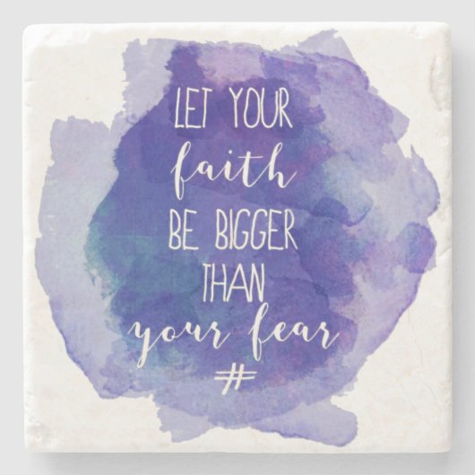 Dessous-de-verre En Pierre Foi (Devant)