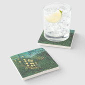 Dessous-de-verre En Pierre Forêt tropicale (Côté)