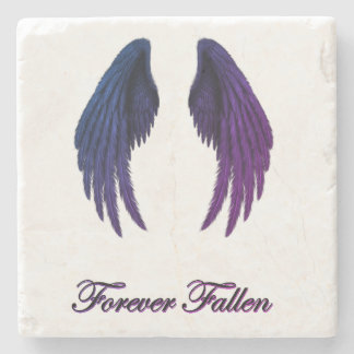 Dessous-de-verre En Pierre Forever Fallen Wings Design Dessous de verre