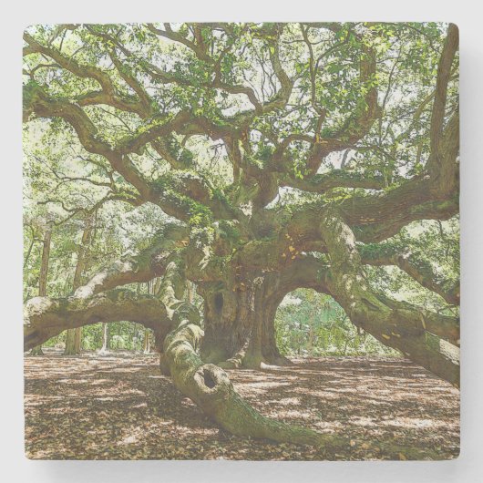 Dessous-de-verre En Pierre Forte Et Grave (Devant)