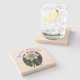 Dessous-de-verre En Pierre Fortement Méditées Louts Funny