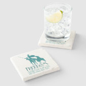 Dessous-de-verre En Pierre Freedom, Sancho (Côté)