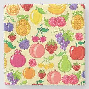 Dessous-de-verre En Pierre Fruit