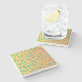 Dessous-de-verre En Pierre Fruits (Côté)