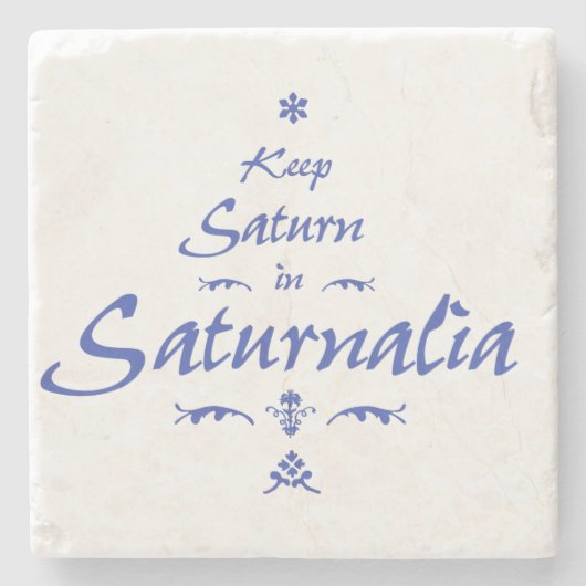 Dessous-de-verre En Pierre Garder Saturne en Saturne (Devant)