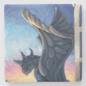 Dessous-de-verre En Pierre Gargoyle Guardian (Devant)