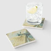 Dessous-de-verre En Pierre Gâteau à la crème glacée (Côté)