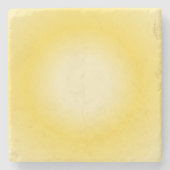 Dessous-de-verre En Pierre Gemini Aura Gradient, Gemini Zodiac, Aura Jaune (Devant)