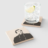 Dessous-de-verre En Pierre George Henry Thomas Dessous de verre (Côté)