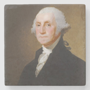 Dessous-de-verre En Pierre George Washington, c.1821 (huile sur la toile)