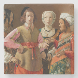 Dessous-de-verre En Pierre Georges de la Tour - Le caisson Fortune