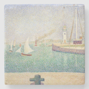 Dessous-de-verre En Pierre Georges Seurat - Entrée du port d'Honfleur