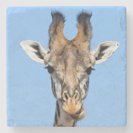 Dessous-de-verre En Pierre Giraffe (Devant)