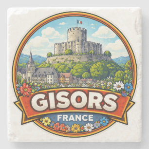 Dessous-de-verre En Pierre Gisors France 