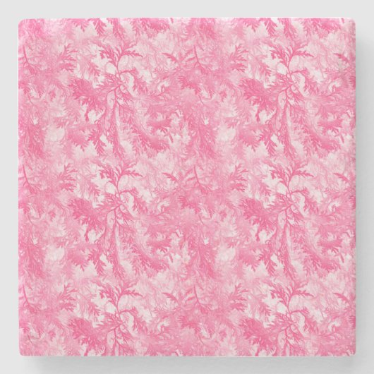 Dessous-de-verre En Pierre Glace rose (Devant)