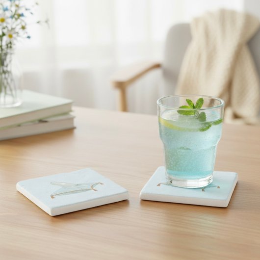 Dessous-de-verre En Pierre Glass Slipper