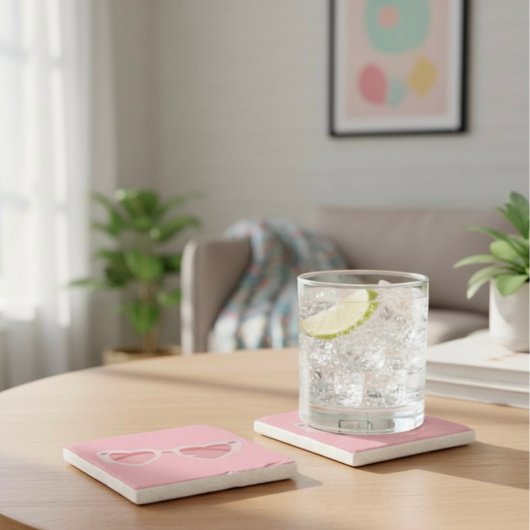 Dessous-de-verre En Pierre Glasses