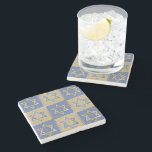 Dessous-de-verre En Pierre Gold Blue Star de David Art Panels<br><div class="desc">Vous regardez The Lee Hiller Photography Art and Designs Collection of Home and Office Decor, Apparel, Gifts and Objets de collection. Les designs incluent Lee Hiller Photography et Mixed Media Art numérique Collection. Vous pouvez voir sa photographie de Nature sur http://HikeOurPlanet.com/ et suivre son blog randonnée dans le Parc National...</div>