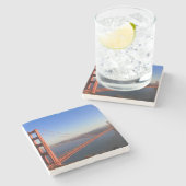 Dessous-de-verre En Pierre Golden gate bridge (Côté)