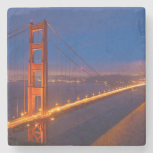 Dessous-de-verre En Pierre Golden Gate Bridge, Californie