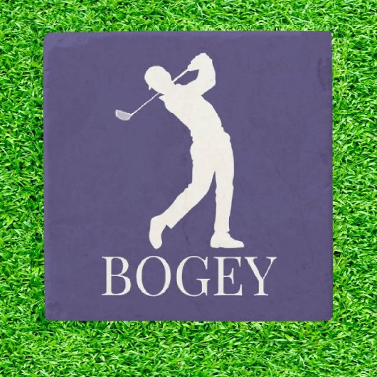 Dessous-de-verre En Pierre Golf Bogey élégant