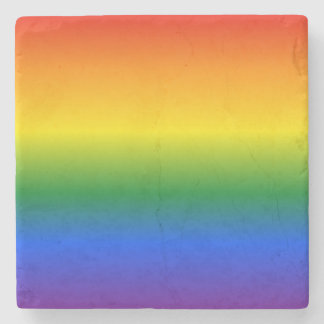 Dessous-de-verre En Pierre Gradient Pride Motif : LGBTQIA+