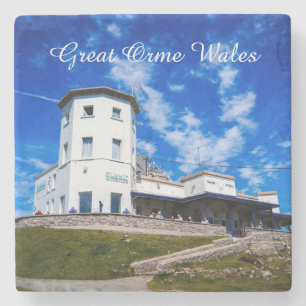 Dessous-de-verre En Pierre Grand Orme Pays de Galles.