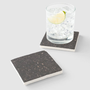 Dessous-de-verre En Pierre Granite noir